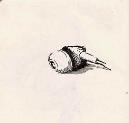 Doesn't everybody sketch earbuds? Pilot Prera.