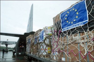 Loading the C 130 plane