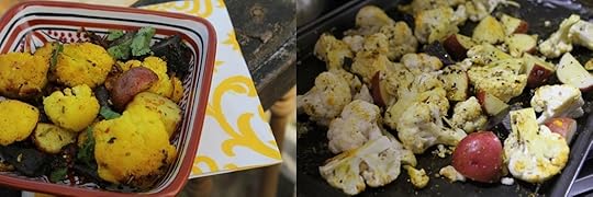 Roasted Bengali Spiced Cauliflower