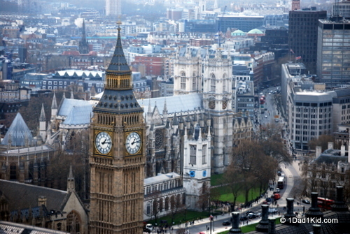 London from the London Eye