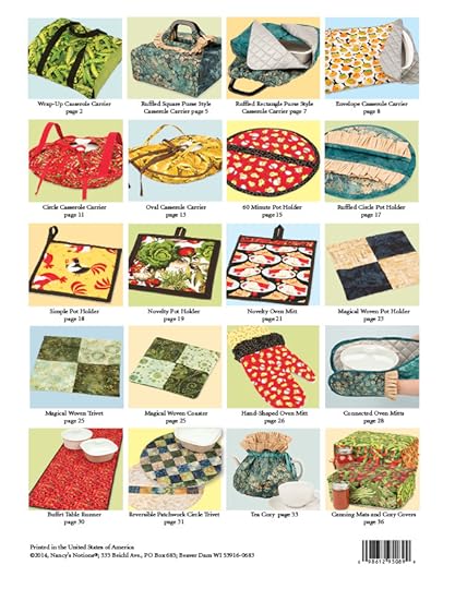 Hot and Handy Projects Book Back Cover by Nancy Zieman