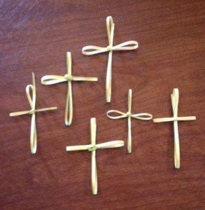 Palm Sunday crosses
