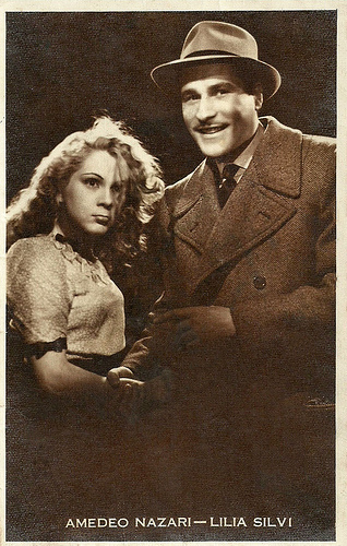 Lilia Silvi and Amedeo Nazzari in La bisbetica domata