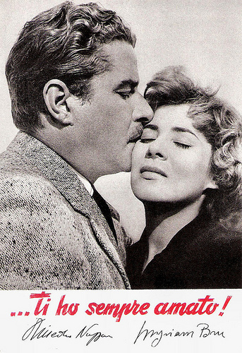 Amedeo Nazzari and Myriam Bru in ...ti ho sempre amato!