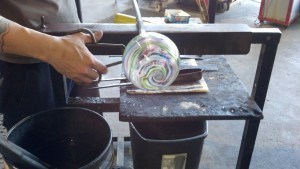 Blowing a Float 9