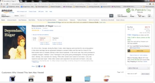 Only Two Copies left in Hardback Verson