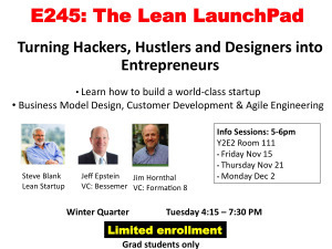 Info session announcement