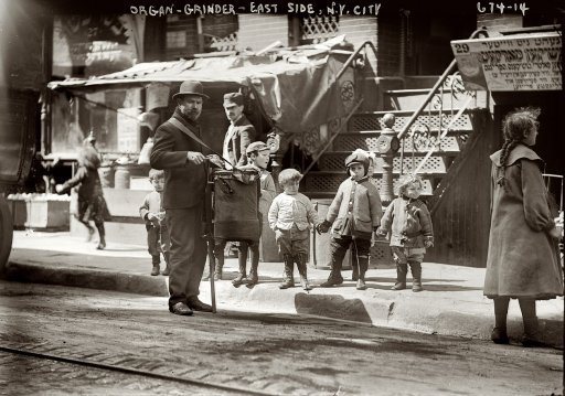 The Organ Grinder: 1910