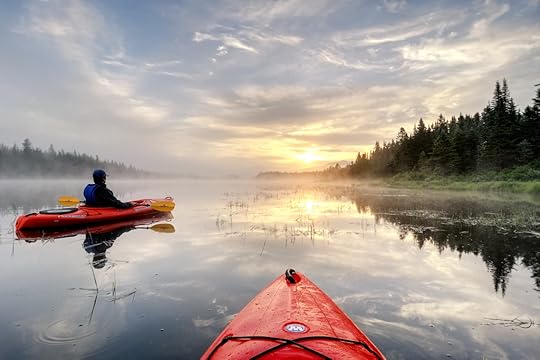 Sunrise at East Inlet, Pittsburg, New Hampshire