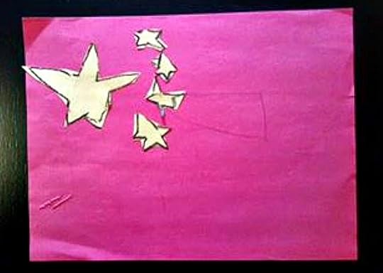 Construction Paper Flag for China: Country Lesson