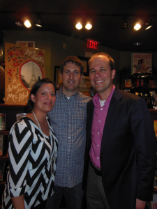 Me with friends, Derek and Aimee Nobs