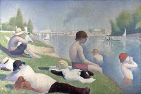 Bathers at Asnieres by Seraut