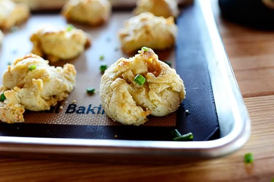 Cheddar Chive Drop Biscuits