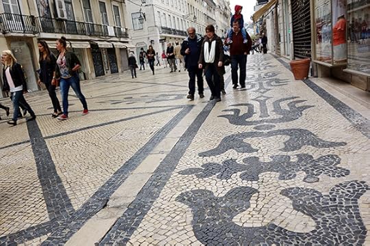 Lisboners Like Their Sidewalks Slippery and Artistic: Lisbon’s characteristic limestone and basalt mosaics (calçada) decorating its sidewalks are an icon of the city. But they are slippery and expensive to maintain. With the tough economy, the city government is talking about replacing them with modern pavement. Lisboners are saying no way.