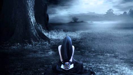 A depiction of the Dark Night of the Soul: Ce Que Je Suis by angelitonegro on Deviant Art