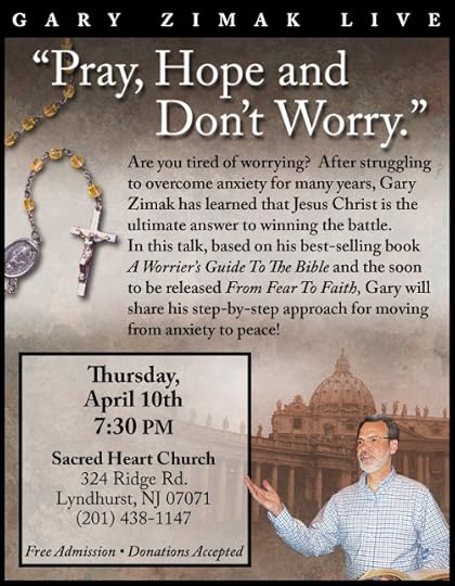 Catholic Speaker Gary Zimak will be bringing his 