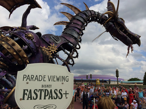 FastPass+ parade and fireworks viewing tips
