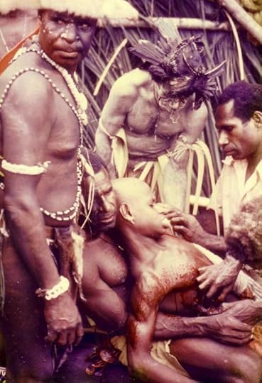 An initiation near the Sepik River