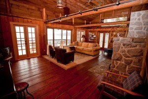 The living room as it looks today.