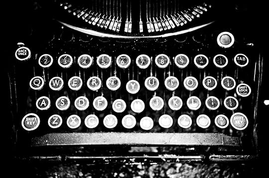 Typewriter B/W....now write the story.