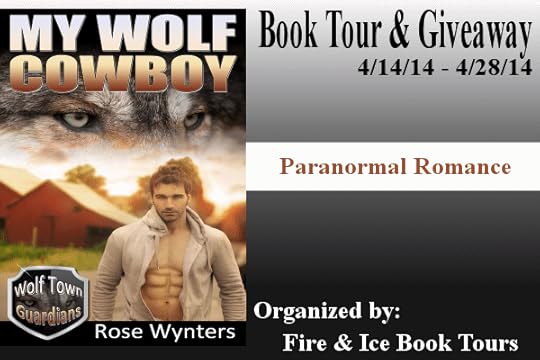 http://fireandicebooktours.wordpress.com/2014/03/22/paranormal-romance-book-tour-giveaway-my-wolf-cowboy-by-rose-wynters-41414-42814/
