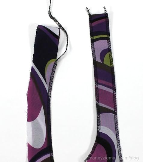 Baby Lock National Serger Month Nancy Zieman How to serge a 30-minute scarf