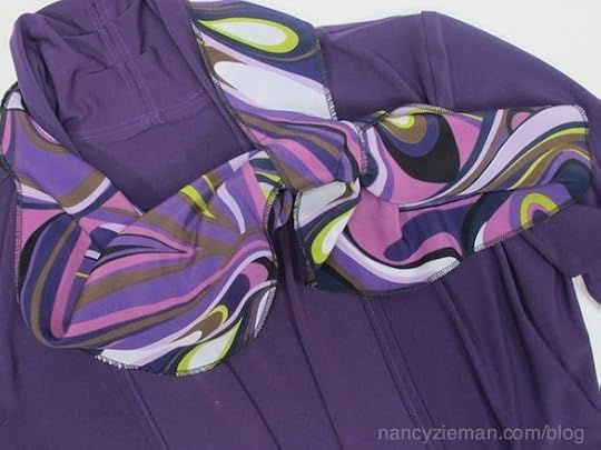 Baby Lock National Serger Month Nancy Zieman How to serge a 30-minute scarf