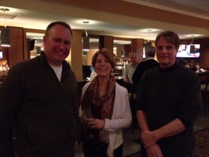 Paul Doiron, Alice Adams, and a man named Jim