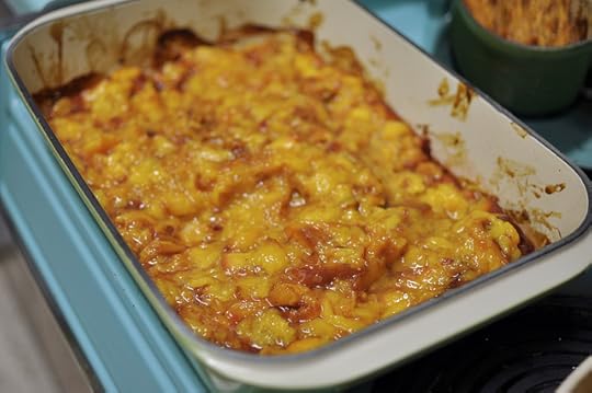 mashed with a fork