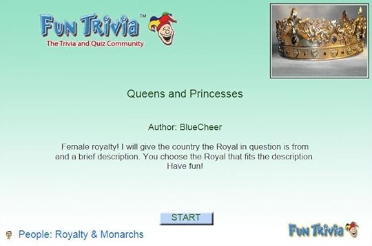 Queens and Princesses quiz