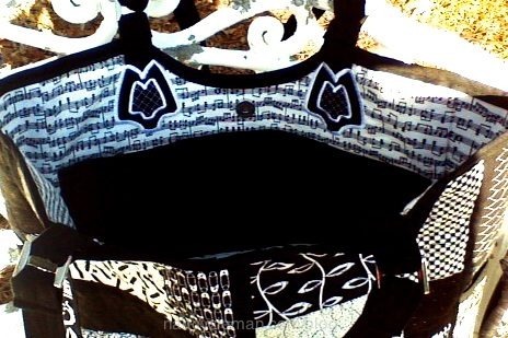 Designer Handbags. How to easily sew and embroider handbags. Nancy Zieman