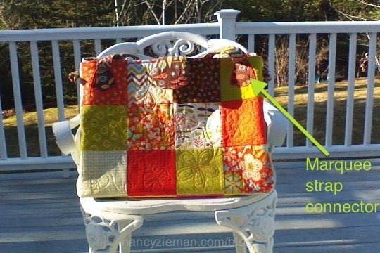 Designer Handbags. How to easily sew and embroider handbags. Nancy Zieman