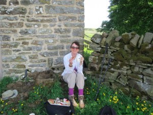 Welcome tea and scones 