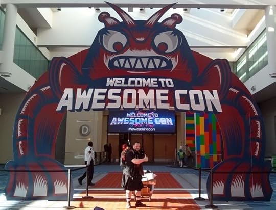 So it begins... Nick and Tristan arrive at Awesome Con
