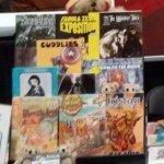 The books available at the Teddy Bear Tales Awesome Con table.