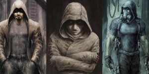 the three