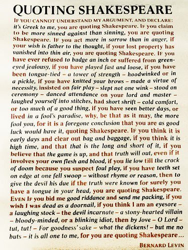 quotingshakespeare