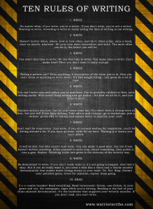 ten rules of writing 219x300 Ten Rules of Writing