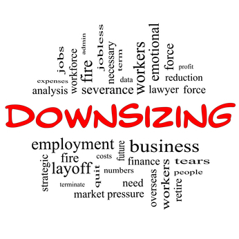 Downsizing after Layoff