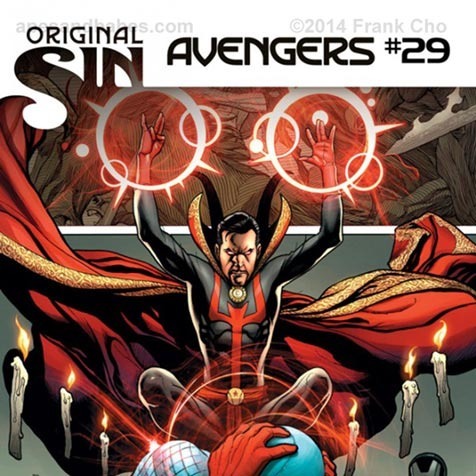 Frank Cho, Avengers 29 cover colors