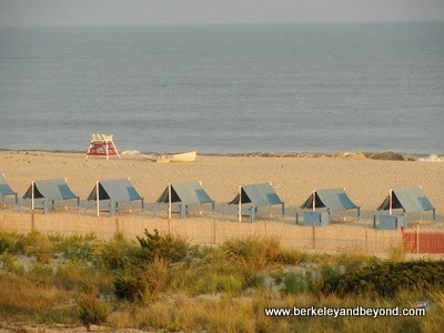 view from room 409 at The Grand Hotel in Cape May, New Jersey