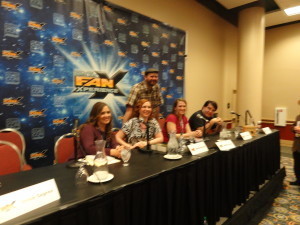 Here's my panel on Japanese etiquette. I was also on the panel about Disney, one on publishing, one on imagination, and one on Back to the Future, baby!