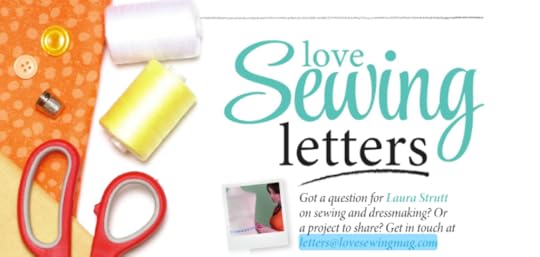 Letters Page Love Sewing