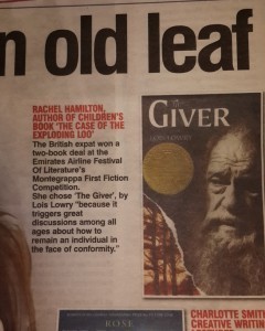 the giver for a4
