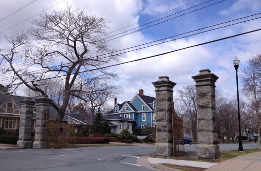 Young Avenue gate