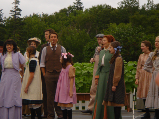 Anne and Gilbert at Green Gables