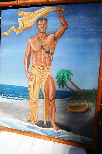 As far as I know, Sam never had an experience like he painted here.