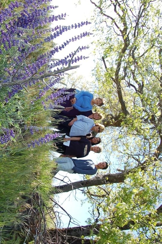 Cousins, granddaughters for Elsie and her sisters on inspiration point where Sunday Vespers took place 110 years ago.
