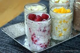 Stylish Oatmeal in a Jar.