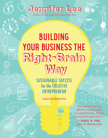 Right-Brain Business book Jennifer Lee
